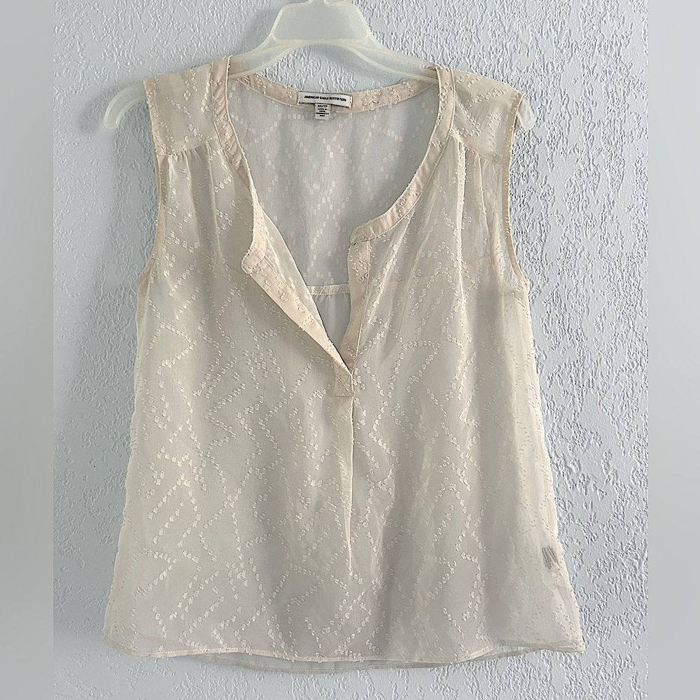 American Eagle chiffon Blouse - Picture 1 of 4